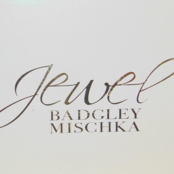 Jewel Badgley Mischka Blk Sandals Size 8 - Picture 8 of 8